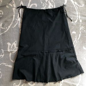 Summery black skirt